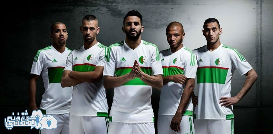 قميص المنتخب الجزائري الجديد من تصميم شركة أديداس