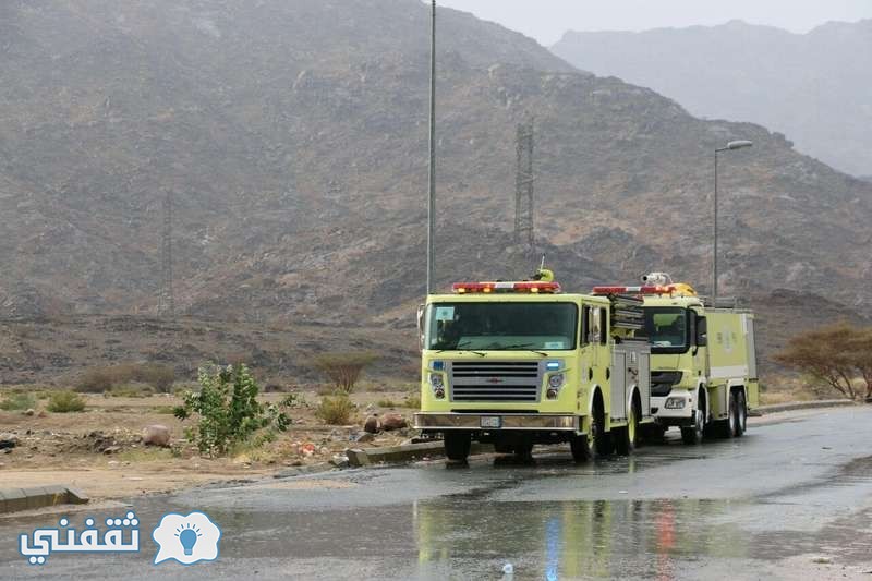 طقس جدة اليوم : الارصاد تحذر من أمطار رعدية غزيرة على الحرم المكي والدفاع المدني يستعد للطوارئ