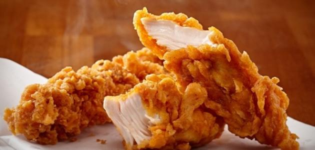 طريقة تحضير دجاج كنتاكي بالخلطة السرية في المنزل وعمل دجاج مقرمش بكل سهولة
