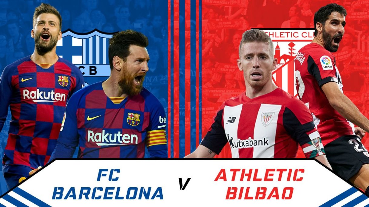 موعد مباراة برشلونة وأتلتيك بيلباو اليوم والقنوات الناقلة وترتيب الدوري الأسباني