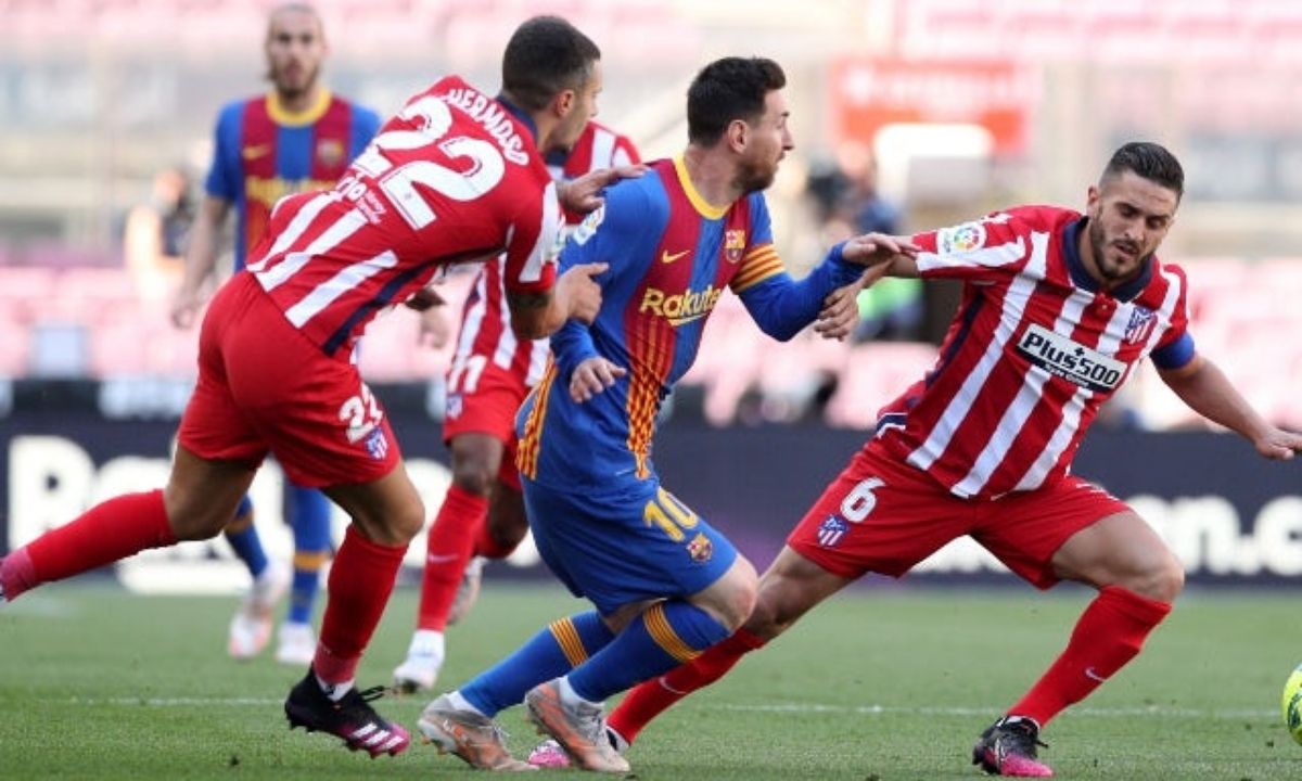 برشلونة ضد أتلتيكو: المنافسون على اللقب يفترقون على التعادل السلبي.