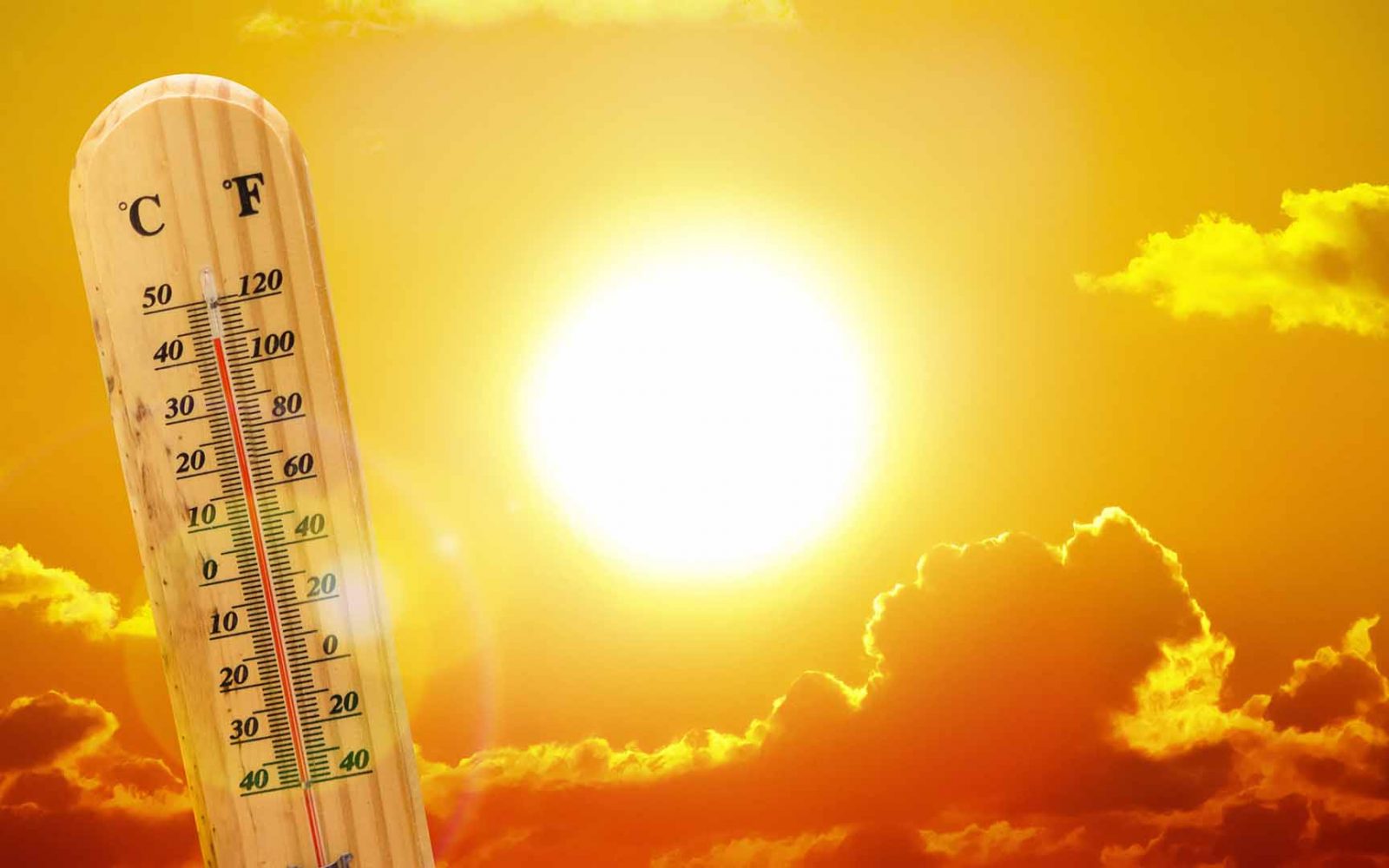 درجات الحرارة المتوقعة غداً السبت الموافق 19-6-2021 في مصر