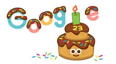 جوجل يحتفل بعيد ميلاده 23 وتحديد موعد قطع الخدمات عن بعض الهواتف