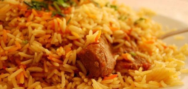 طريقة عمل الأرز باللحم على الطريقة التركية والبسمتي السهلة