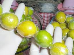 ملعقة ذهبية لتخزين الليمون من السنة للسنة من غير مايبوظ أو يتغير لونه أو طعمه