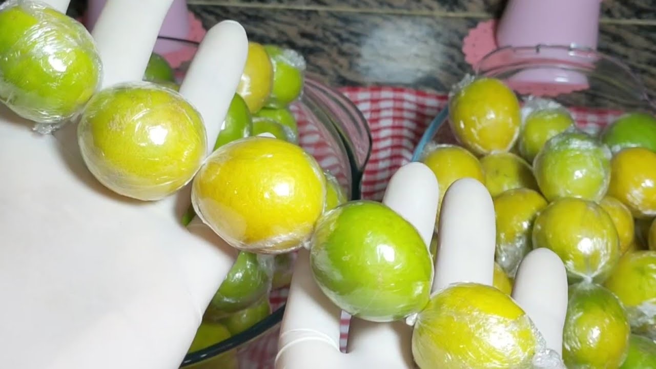 فكرة عبقرية لتخزين الليمون بكميات كبيرة بدون ما يتغير لونه ولا طعمه