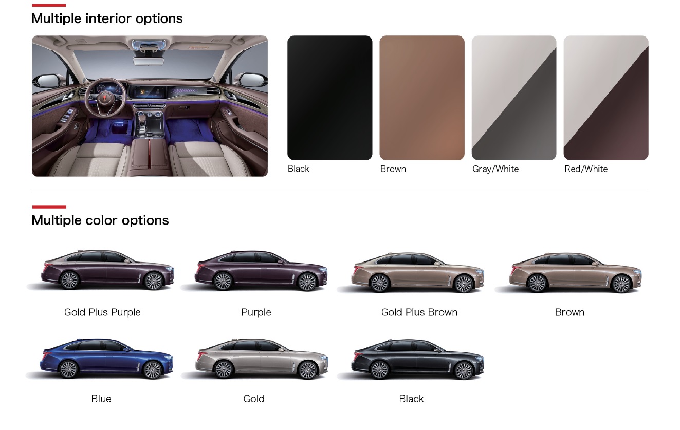 الألوان الداخلية والخارجية Interior and exterior colors design H9 vehicle 2022 photos