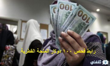 رابط فحص 100 دولار شهر 10/2022 الاستعلام عن صرف المنحة القطرية query.gov.ps