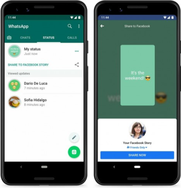 مشاركة القصص بين WhatsApp وInstagram ميزة جديدة تربط بين أكبر منصتين للتواصل الاجتماعي